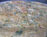 Foto del paso 4 de la receta Tortilla de brócoli y salmón ahumado
