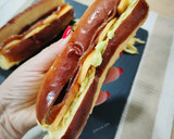Foto del paso 4 de la receta: Brioche de mojama con caqui y aguacate