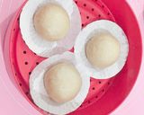 Hình bước làm 6 của món Bánh bao sữa dừa
