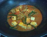 Foto langkah ke 3 dari resep Ayam gulai tahu kacang panjang.