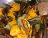 Foto langkah ke 9 dari resep Kerang ijo saos padang.