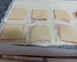 Foto del paso 1 de la receta: Hojaldre de pavo, queso y bechamel
