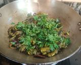 A picture of step 6 of Garlic Flat Beans or Lahsuni Sem.