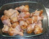 A picture of step 1 of Grilled Chicken Wing Drumettes with Soy Honey Sauce.