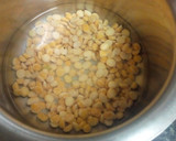 A picture of step 1 of கோஸ் கூட்டு (Kosh koottu recipe in tamil).