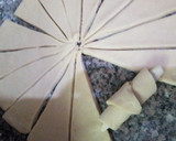 A picture of step 3 of Doughnut in croissant shape.