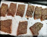 Foto del passaggio 5 della ricetta Filetti di Trota al Forno con Ceci, Radicchio e Granella di Missoltino