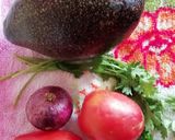 A picture of step 1 of Simple guacamole#4weekschallenge.
