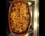 Une image de l'étape 3 de Crumble pommes caramel fruits secs et orange.