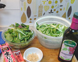 簡易蒜香炒青菜的食譜步驟1照片