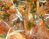 A picture of step 17 of Chicken karahi.