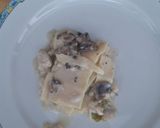 Foto del paso 9 de la receta: Lasaña de pollo y ajetes con bechamel de champiñones