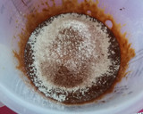 Foto del paso 5 de la receta: Bizcocho de chocolate con cheesecake de fresa (bajo en azúcar)