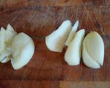 A picture of step 1 of Anchovy and garlic pasta.