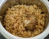 A picture of step 7 of Mutton biryani.