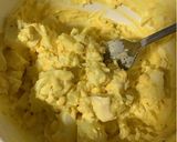 A picture of step 5 of Simple Egg Mayo Turkey Ham Sandwichʕ·͡ᴥ·ʔ.