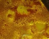 A picture of step 6 of Aloo gobhi salan.