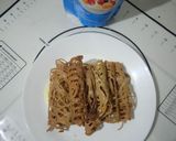 Foto langkah ke 4 dari resep Kue sarang Laba-laba coklat.