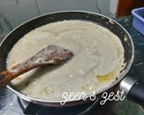 A picture of step 3 of Poppy Seeds or Khus Khus Halwa.