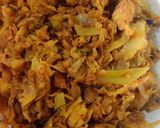 A picture of step 1 of Cabbage and Potato Veggie Cutlets.