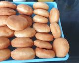 Foto langkah ke 4 dari resep Donat bomboloni irit bahan empukkk.