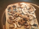 Mushroom and Cheese Sandwich