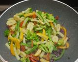 A picture of step 4 of Stir Fried Vegetables.
