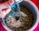 A picture of step 1 of Pesarattu.