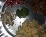 A picture of step 2 of Aamras Golgappe.
