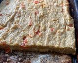 Foto del paso 4 de la receta: Fainá de avena, licuado, con relleno de queso y tomate 🍅