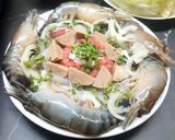 Hình bước làm 2 của món Lẩu Thái tôm càng xanh mực mai