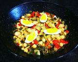 Foto del paso 3 de la receta Garbanzos con ajos tiernos y rábano blanco