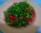 Foto langkah ke 3 dari resep Tumis Cumi Asin.