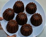 Foto langkah ke 5 dari resep Bolu kukus pisang isian coklat.