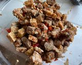 A picture of step 4 of Tokwat Baboy (Tofu and Pork).