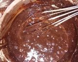 Foto langkah ke 4 dari resep Fudgy brownies no mixer,no blender hemat bahan.