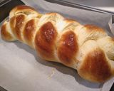 Foto del paso 9 de la receta: Trenza de brioche rellena de nata