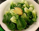 鮑魚花膠燴小棠菜的食譜步驟5照片