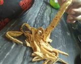 A picture of step 1 of Chapati Noodles.