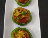 A picture of step 4 of Grilled Tomato with Egg Cheese Bhurji.