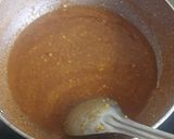 A picture of step 4 of Coconut, besan sheera barfi.