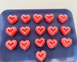 A picture of step 6 of Rose peda.