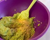 A picture of step 3 of Broccoli Patties with Avocado and Feta Sauce (Healthy Version).
