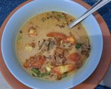 Foto langkah ke 6 dari resep Soto Betawi kuah susu santan.