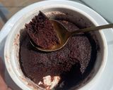 Gambar langkah 6 resipi Keto Chocolate Mug Cake.