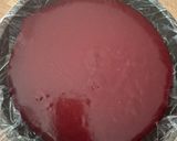 Pas rețetă Red velvet cu jeleu din fructe de padure 16 fotografie