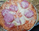 Pas rețetă Pizza pe lipie🍕🍕 5 fotografie