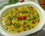 Achari Kathal Kofte Ki Kadhi recipe step 6 photo