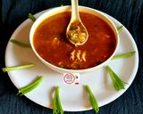A picture of step 6 of Hot Spicy Manchow Veg Soup.