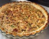 Foto del paso 5 de la receta: Quiche de pollo y verdura con base de arroz 🌾